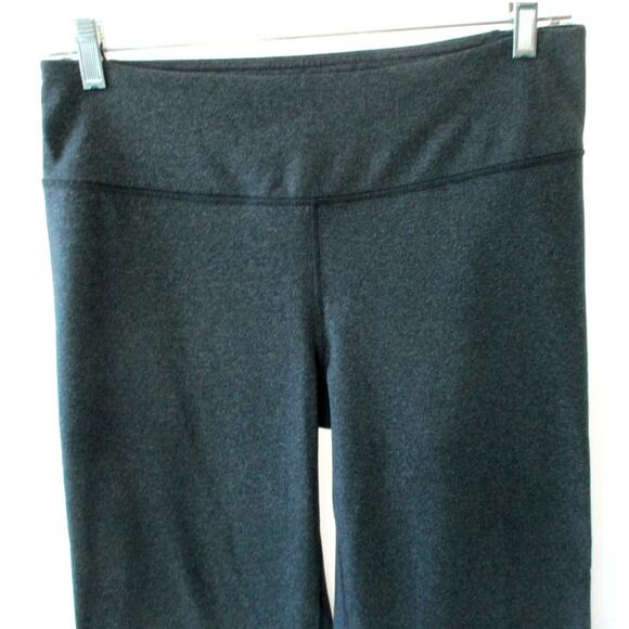 Tek Gear Women's Gray Mid Rise Straight Leg Stretch Pull On Yoga Pants Size L. - Picture 2 of 7